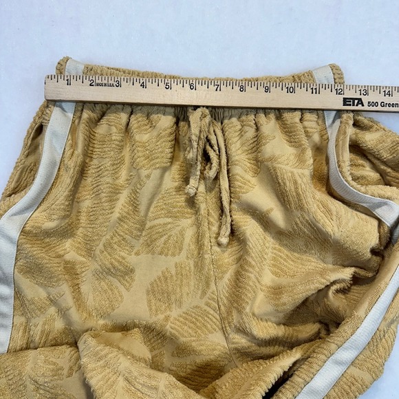 Billabong Essentials Womens Yellow Leaf Jacquard Terry Lounge Set Small - Picture 4 of 16